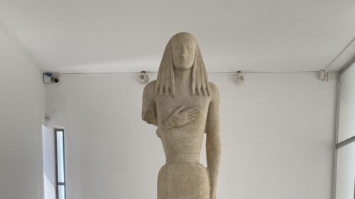 Η Κόρη της Θήρας στο Αρχαιολογικό Μουσείο Θήρας
